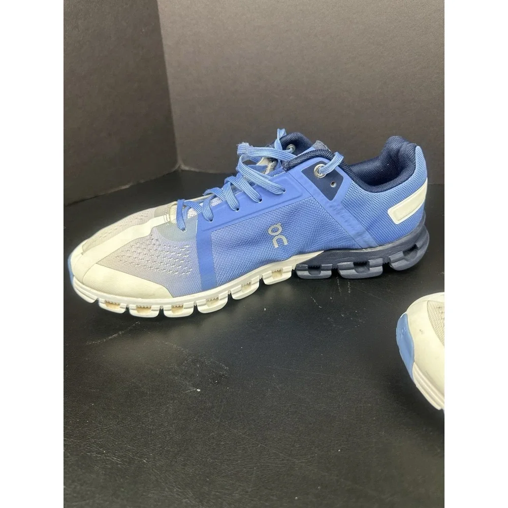 On Cloudflow Marina White Women's Lightweight Mesh Low Top Running Sneaker Sz 10 - Picture 7 of 10